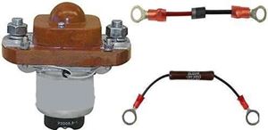 Picture of SOL48HDASSY 48 Volt Heavy Duty Solenoid with Resistor & Diode.  Free Shipping US 48