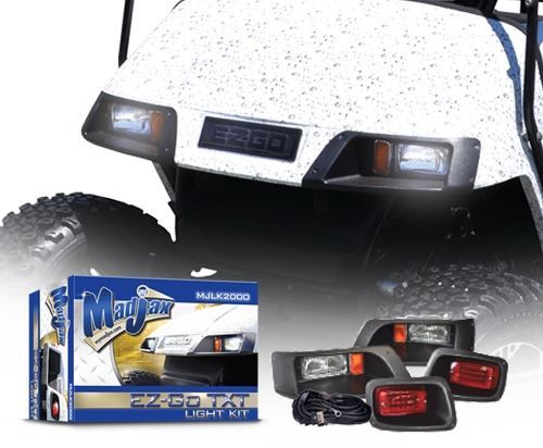 MJLK2000 Madjax Basic Light Kit Fits EZGO TXT | Carts Zone ... taylor dunn wiring harness 