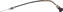 Picture of 359 Choke cable. 17" long. For Ezgo gas 4 cycle 1991-96