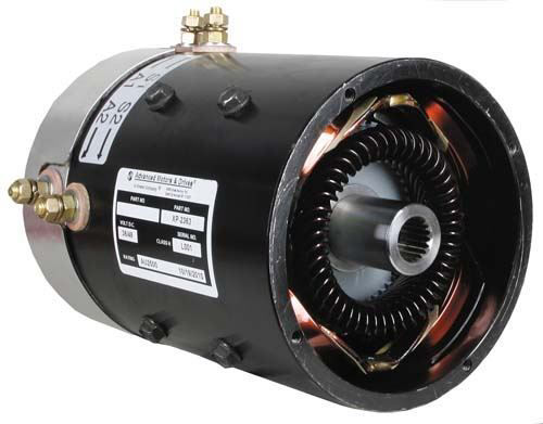 Picture of 7124 MOTOR, AMD SERIES,36V 8 HP EZGO TORQUE(GL0-4001)