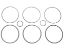 Picture of 9524 Ezgo Differential O-Ring Seal Kit  1988-Up