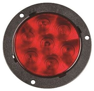 Picture of Stop tail light 4" Round LED Light Stop/Tail/Turn Flan