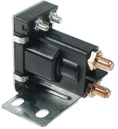 Picture of Solenoid, 12V 4P, silver EZ G 79-94 Mar