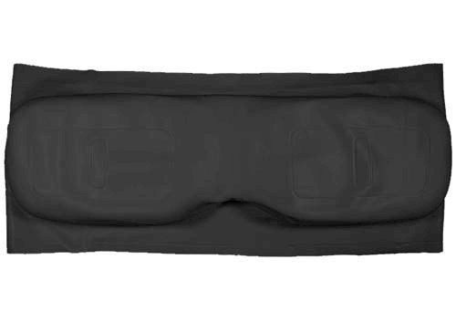 Picture of SEAT BACK COVER BLK MED/TXT