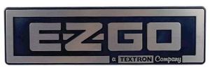 Picture of 6134 Ezgo Silver / Black Nameplate 1988-Up