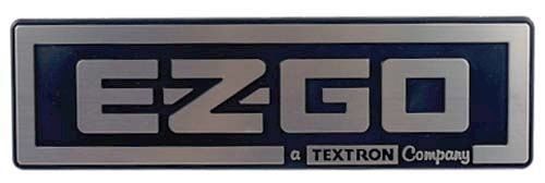 Picture of 6134 Ezgo Silver / Black Nameplate 1988-Up