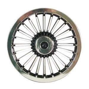 Picture of 4647 WHEEL COVER, 8" TURBINE BLACK/CHROME