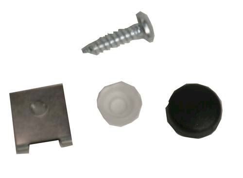 Picture of Dash, snap washer mounting kit (black) CC 82-up DS