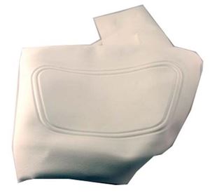 Picture of SEAT BACK COVER WHITE CC 04-UP PREC