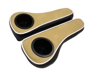 Picture of ARM REST CUSHION WITH CUPHOLDER-EZ TXT, YAM G22  TAN