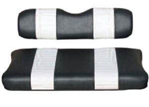 Picture of SEAT COVER SET,BLK/WHT,FRONT,CC 00.5-UP DS