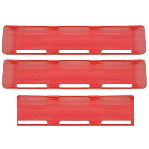 Picture of Red 24" Single Row LED Bar Cover Pack (2-Large & 1-Small)