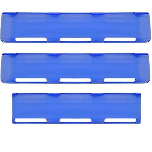 Picture of Blue 24" Single Row LED Bar Cover Pack (2-Large & 1-Small)
