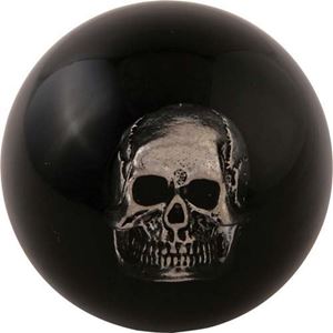 Picture of Skull inside shifter knob Black (2 1/8) 3/8-24 master