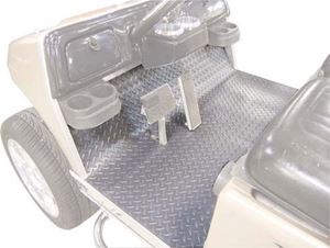 Picture of Floor Mat Cover EZGO 2001.5 &up Diamond Plate Grey
