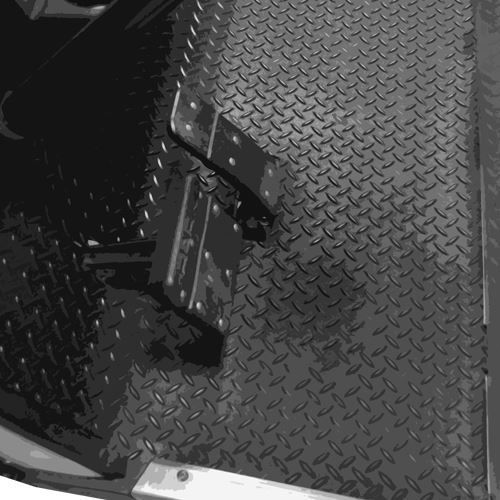Picture of Replacement Diamond Plated Floormat for Yamaha Drive