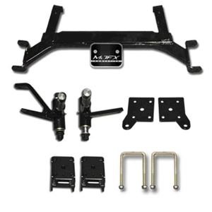 Picture of MJFX E-Z-Go TXT 5" Drop Axle Lift Kit w/ New Spindles