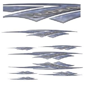 Picture of 6631-7 GRAPHICS, SAILMAKER, BLUE COMBO