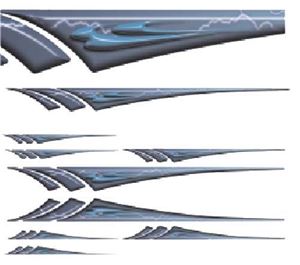 Picture of 6637-4 GRAPHICS, LANCE, BLUE COMBO