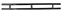 Picture of Rear bumper, Black CC 81-up
