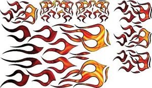 Picture of 6635 GRAPHICS, FLAMES, BLUE/GRAY
