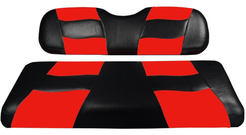 Picture of RIPTIDE FRONT SEAT COVER EZ TXT BLACK/RED