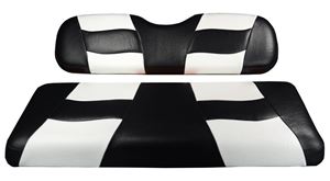 Picture of RIPTIDE FRONT SEAT COVER TXT BLACK/WHITE