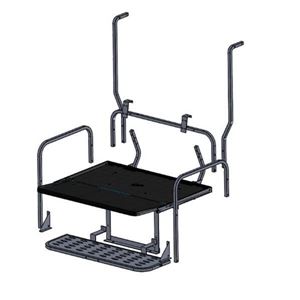Picture of REAR FLIP SEAT FRAME YAMAHA DRIVE2 (2017-UP)