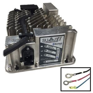 Picture of 3721 Lester Summit Series II Battery Charger 650W 36/48V, 5/16-in Ring Terminals with QD Lockout, 6 Ft.