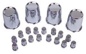 Picture of 9170 CHROME WHEEL DRESS UP KIT,YAM 12MM METRIC