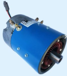 Picture of MTR-170-501-0003 Motor for Stock Club CAR Regen 1 & 2,  Also Club Car IQ  19 MPH   -10 % less Torque