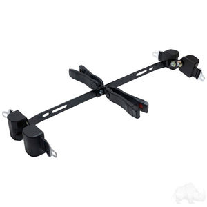 Picture of CZSB-2011 Deluxe Seat Belt Kit includes: (4) 56" Retractable Seat Belts, Bracket and Hardware