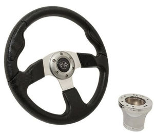 Picture of 06-105 Black Sport Steering Wheel Kit Ezgo TXT & StarEV
