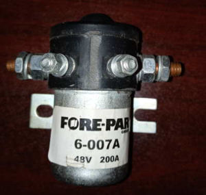 Picture of SL-200-48OS Old style round Solenoid 200A 48V