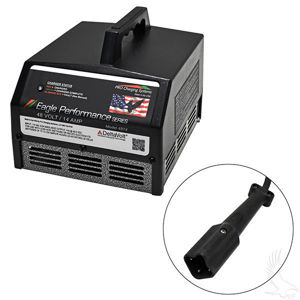 Picture of CH-320 Battery Charger, Eagle Performance Series, 36V-48V Auto Ranging Voltage 15A, Yamaha 3-Prong