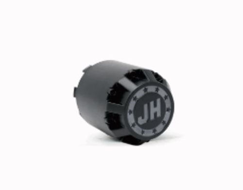 Picture of 2CC121 Center Cap (BLACK) with "JH" logo Longer 3 3/4