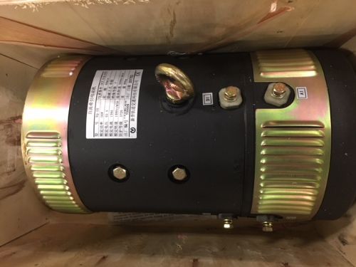 Picture of 2MO050 Motor - (48V/5KW) for 14P Manual transmission StarEV Deluxe Bus (series wound) (B14 (48V) DC Motor (5KW))