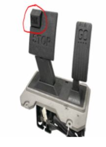 Picture of StarEV OEM 2PD711 PARK pedal on Brake Pedal for 2P SIRIUS or Capella with Manual brakes
