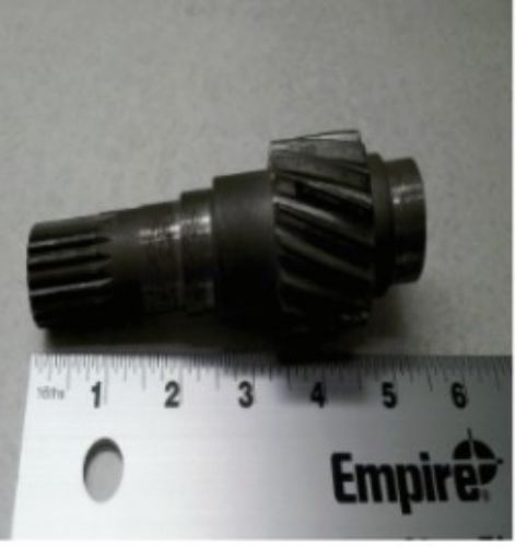 Picture of Discontinued StarEV OEM 2RR130 Input shaft (Main Drive Shaft) with H/S ratio of 10:1. with 17 teeth on the gear for Classic.