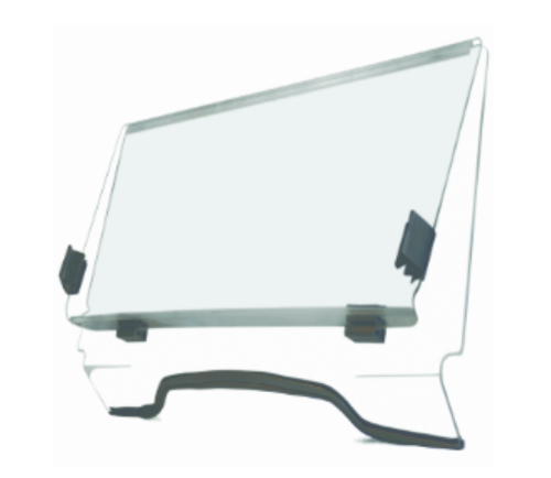 Picture of StarEV OEM 2WS020 Flip- NEV (DOT) SUPREME Clear w/sash & clamps, Classic or (Sport w/extended roof & tall bracket