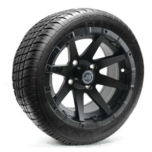 Picture of 7RM221B1 12 x 7 Matte Black 8 Spoke Trooper