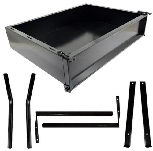 Picture of 04-043 Black Steel Cargo Box Kit For EZGO RXV Years 2008-Up