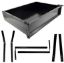 Picture of 04-043 Black Steel Cargo Box Kit For EZGO RXV Years 2008-Up