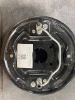 Picture of StarEV OEM 2BP027 Front Passenger Side Backing Plate Assy for AK/AP, U, 14P M-Series ONLY, Deluxe and Enclosed Bus