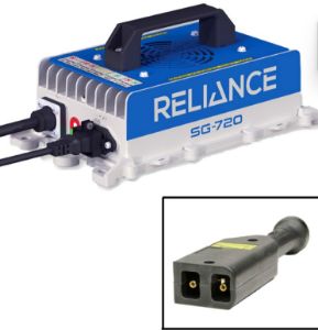 Picture of  07-008 RELIANCE™ SG-720 High Frequency Industrial EZGO Charger - 36v PowerWise® Paddle