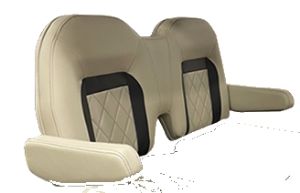 Picture of StarEV OEM 2CS721 Premium Plus-Cushion BACKREST WITH FOLDING ARMREST (TAN with BLACK) for SIRIUS