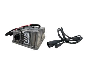 Picture of StarEV OEM 2CH201 Charger -Assembled OFF-Board Lester Summit II for 48V (YEEDA Receptacle) , with Cord & handle