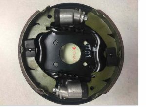 Picture of StarEV OEM 2BP026 Front Driver Side Backing Plate Assy for AK/AP, U, 14P M-Series ONLY, Deluxe and Enclosed Bus