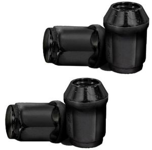 Picture of 4 Pack Black 1/2-20 Standard Lug Nuts