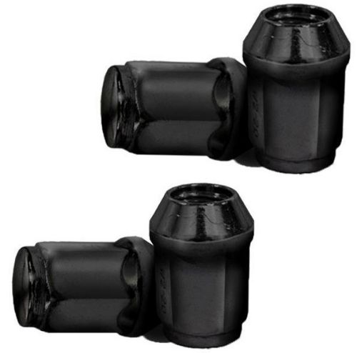 Picture of 4 Pack Black 1/2-20 Standard Lug Nuts